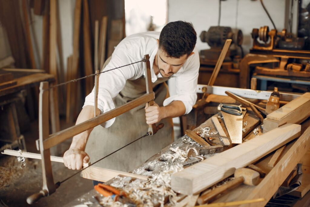 Data search concept using artificial intelligence chatbot chatgpt young businessman chatting with smart chatbot find business economic information artificial intelligence developed by openai