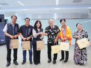 台中聯合婚禮首度飛向沖繩　66對新人萬呎高空許諾，市府攜手沖繩打造迎賓盛典