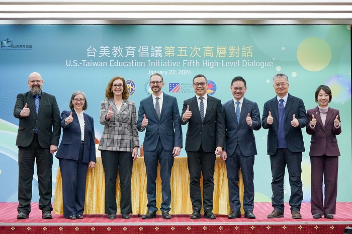 美國在台協會將持續支持此倡議,並特別強調推動人才培育的重要性。(圖/AIT提供)