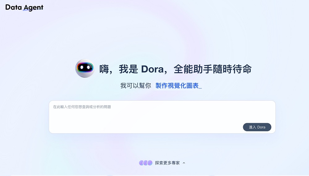 Data Agent Dora可依據企業場景 形成不同數位員工角色。(圖/台灣帆軟提供)