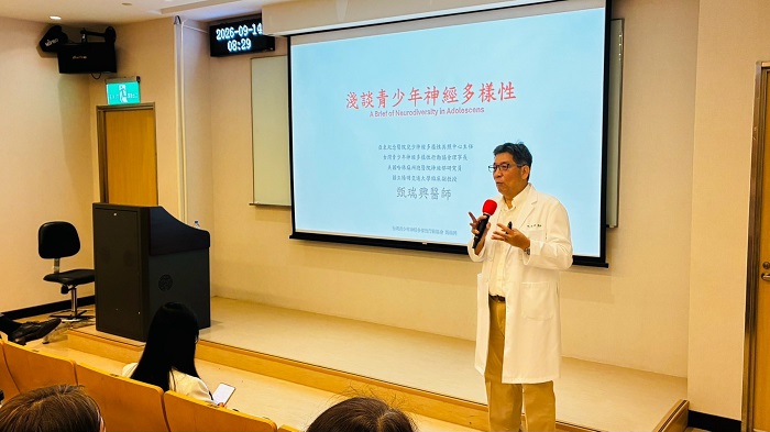 台灣青少年神經多樣性行動協會理事長甄瑞興。（圖/甄瑞興醫師提供）