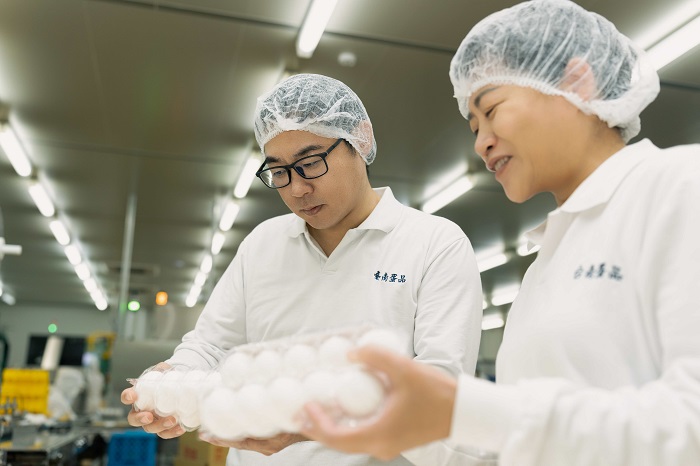 圖說:臺南蛋品總經理陳昭延透過供應鏈的嚴格管理與前瞻視野,盼引領臺灣蛋品產業邁向永續轉型。(資料來源:臺南蛋品)